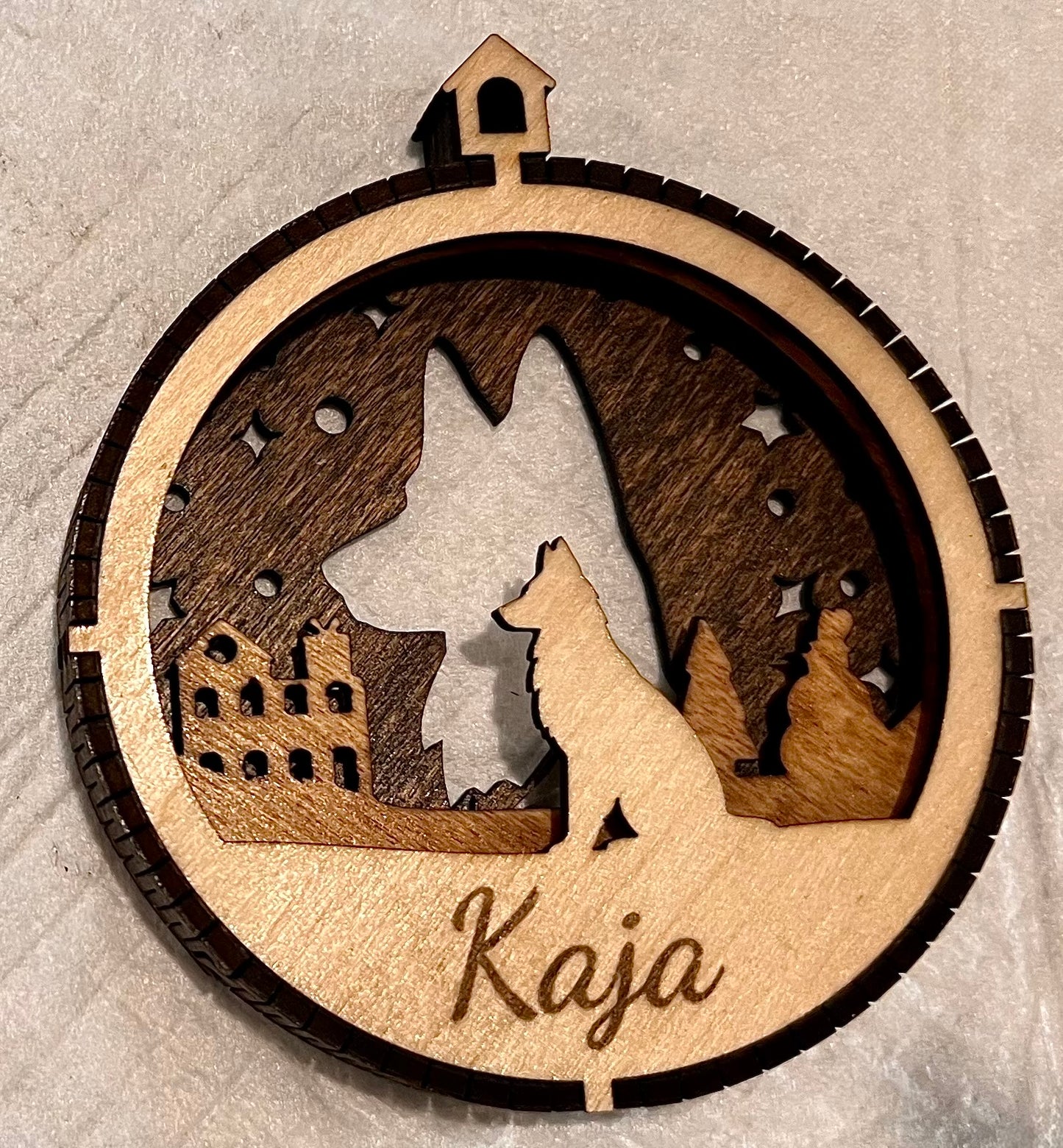 Personalized Pet Memorial & Christmas Ornament