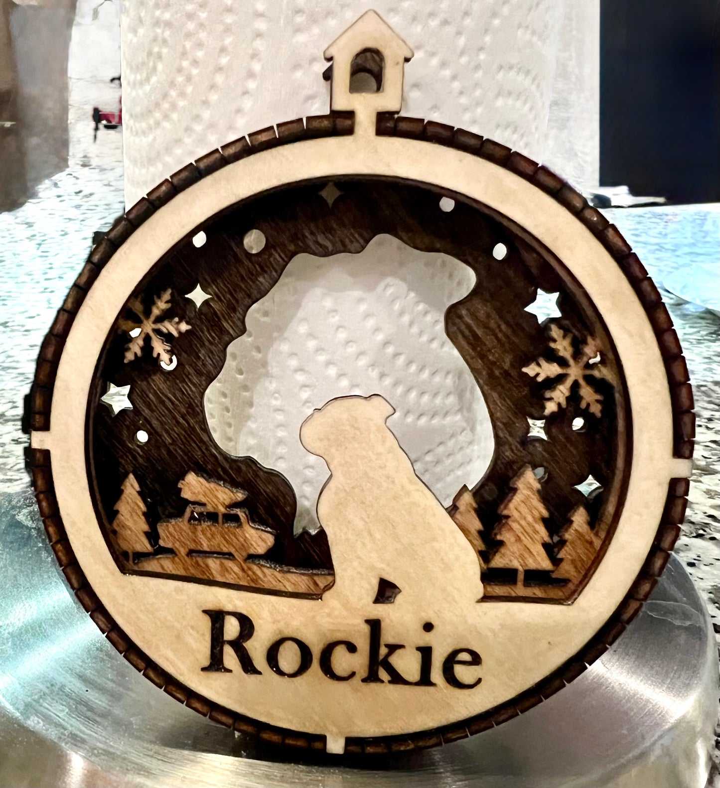Personalized Pet Memorial & Christmas Ornament